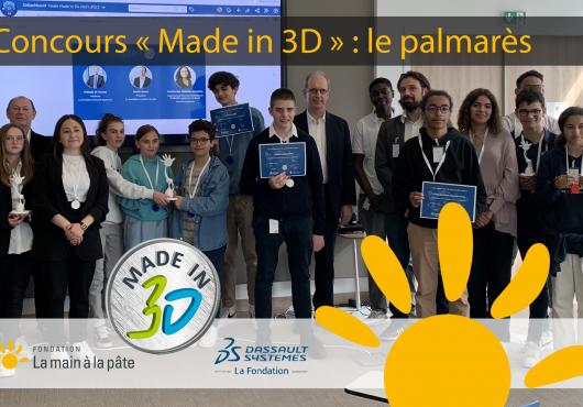 Visuel Concours Made In 3D